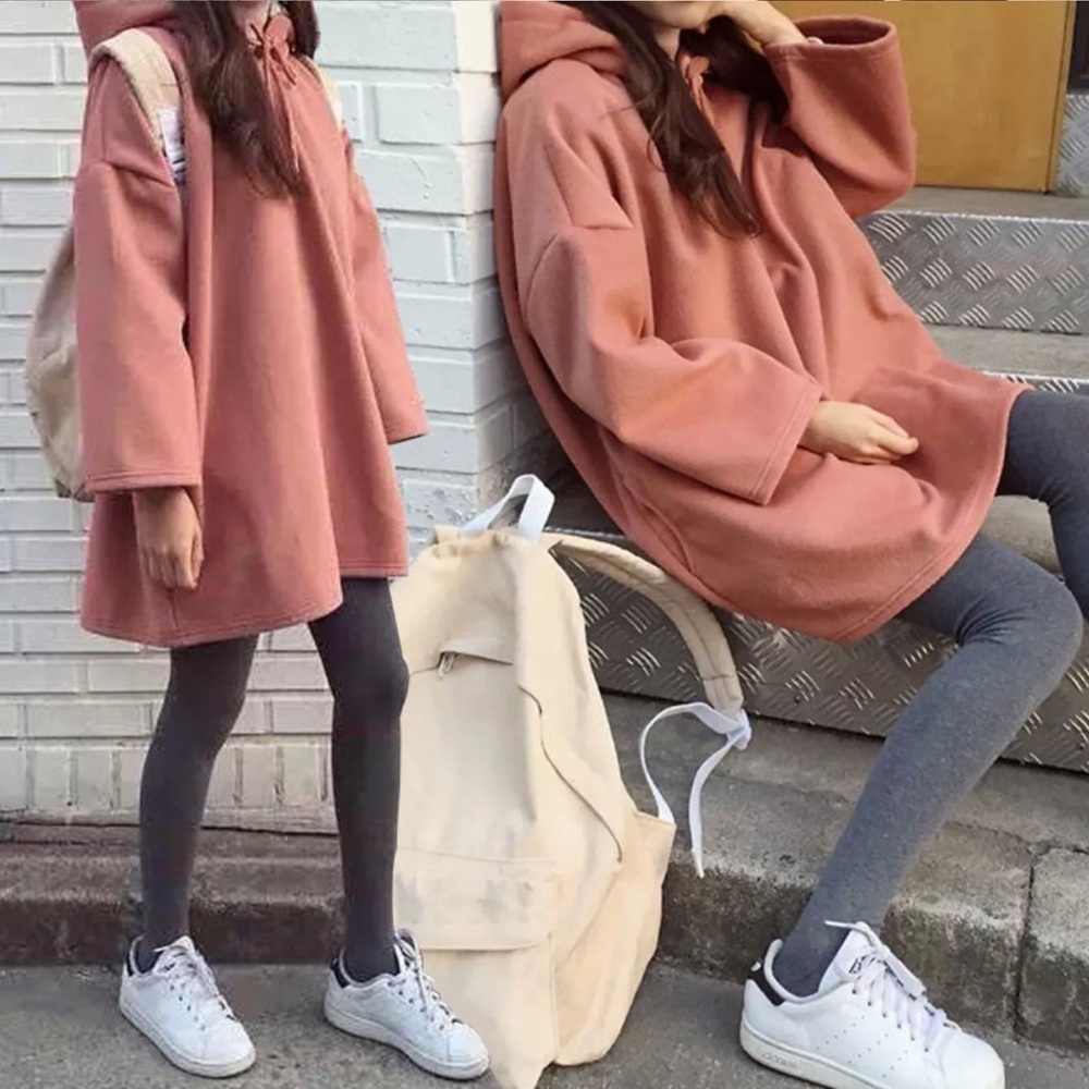 Oversized Fleece Lined Hoodie